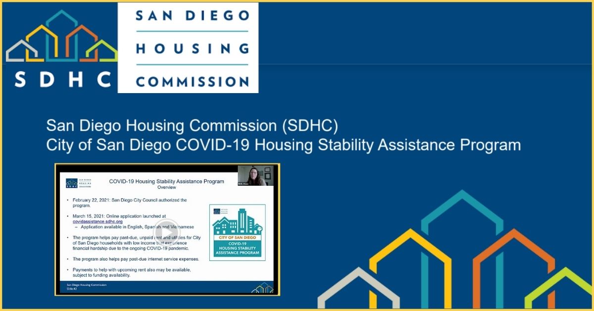 Update on County Rental AssistanceFrom The SD Housing Commission